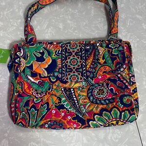 Vera Bradley Hipster Bag 10x12 Venetian Paisley NWT